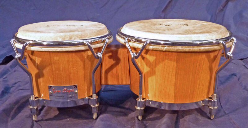 Gon Bops California series bongos, natural
